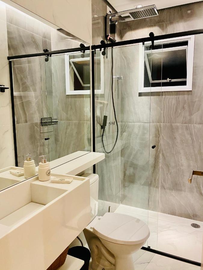 Apartamento Luxo Em Ubatuba C/ Vista Montanha E Mar No Centro Exterior foto