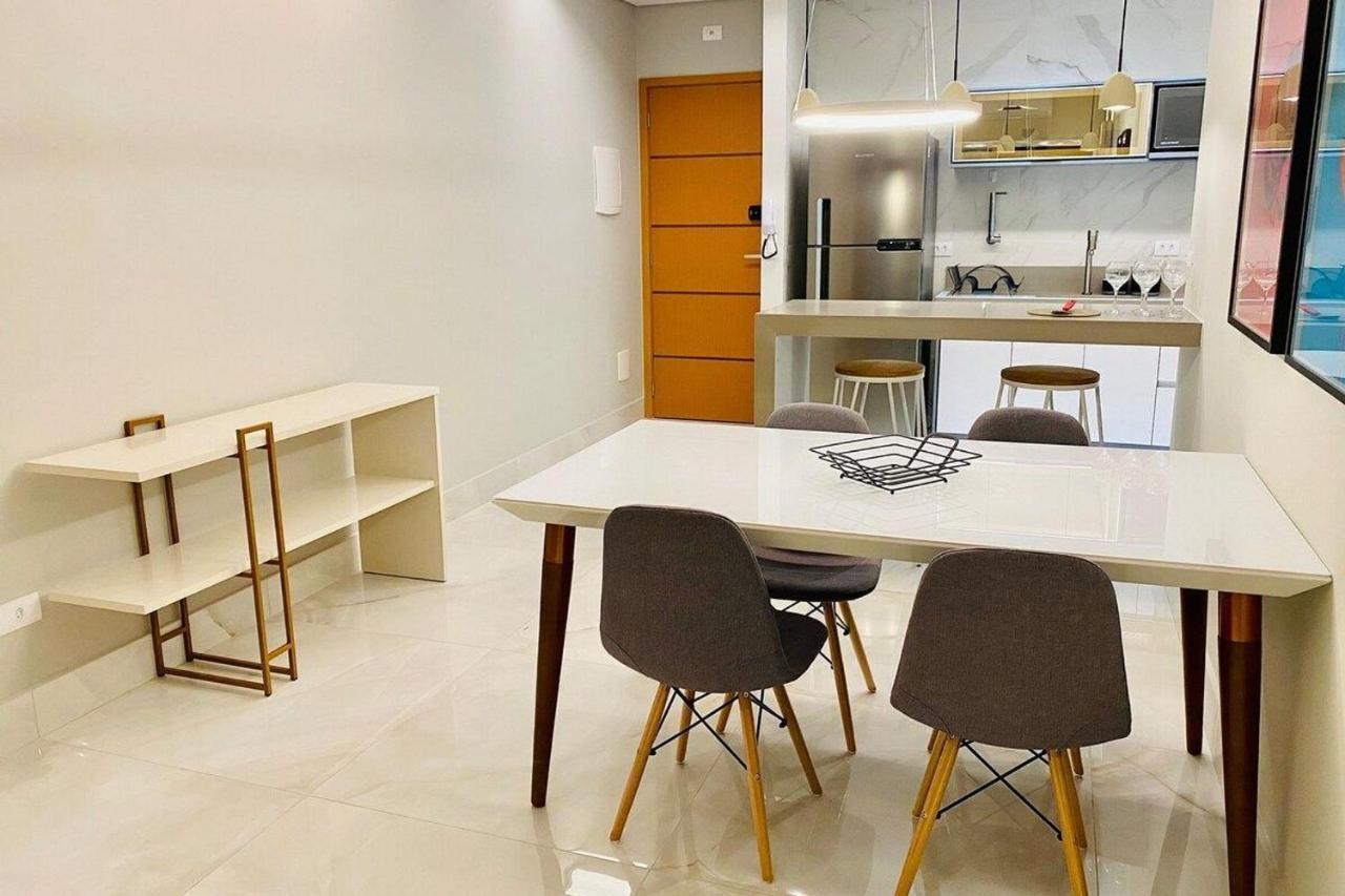 Apartamento Luxo Em Ubatuba C/ Vista Montanha E Mar No Centro Exterior foto