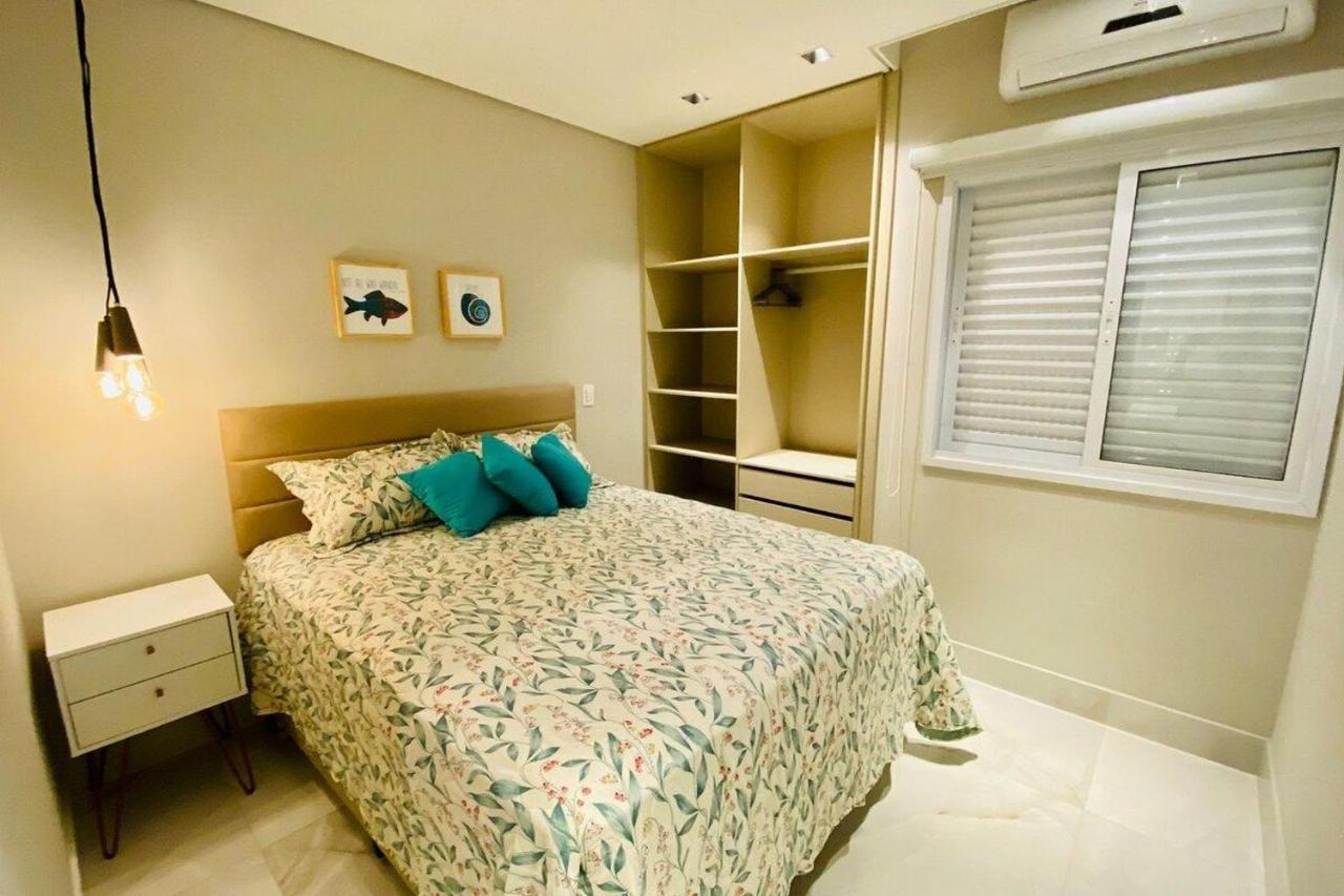 Apartamento Luxo Em Ubatuba C/ Vista Montanha E Mar No Centro Exterior foto