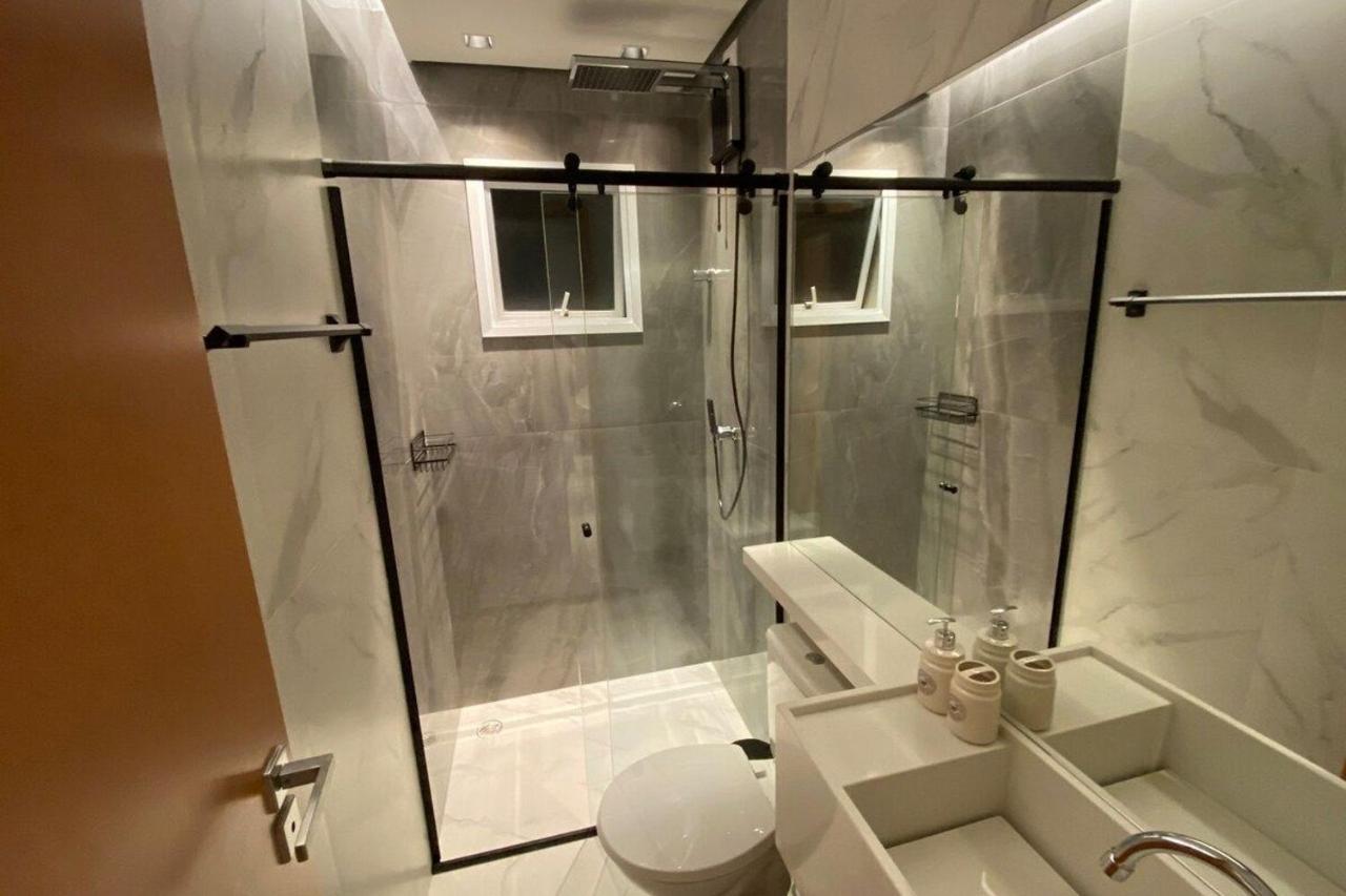 Apartamento Luxo Em Ubatuba C/ Vista Montanha E Mar No Centro Exterior foto